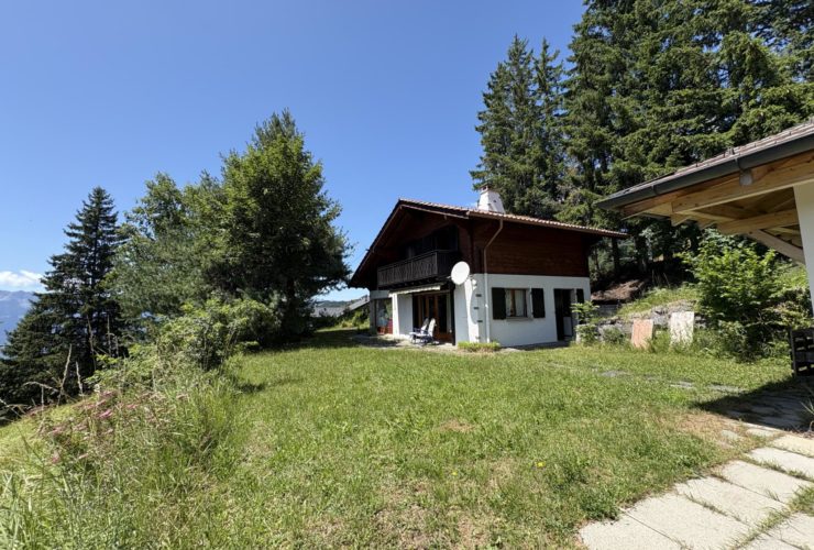 Chalet cocoon sur 1600 m2 de terrain, superbe vue