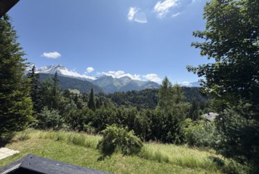 Chalet cocoon sur 1600 m2 de terrain, superbe vue