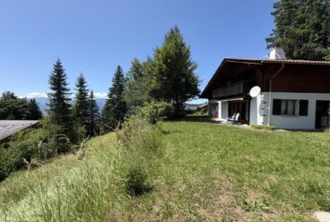 Chalet cocoon sur 1600 m2 de terrain, superbe vue