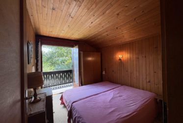 Chalet cocoon sur 1600 m2 de terrain, superbe vue