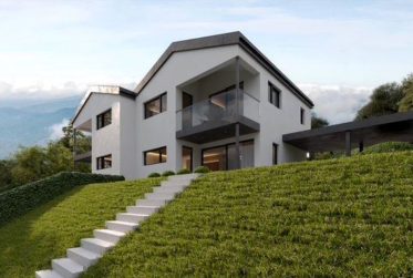 vente sur plan de deux maisons mitoyenne dans environnement résidentiel
