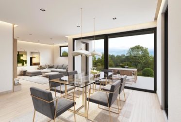 vente sur plan de deux maisons mitoyenne dans environnement résidentiel